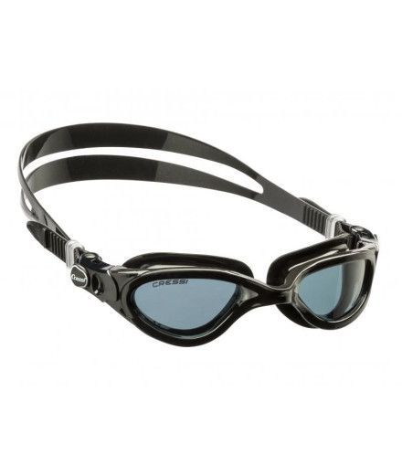 Lunettes de natation Cressi Sub Flash Dark Noir-Fumé