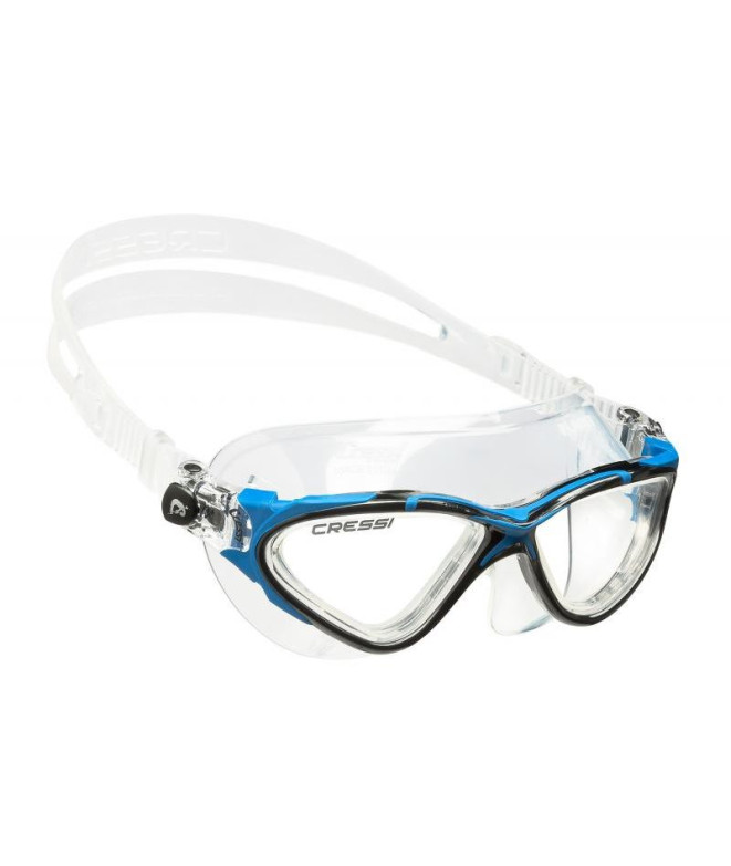 Lunettes de natation Cressi Sub Planète Noir-Bleu