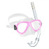 Kit de snorkel Cressi Sub Perla Junior Rose (Perla + Minigringo)
