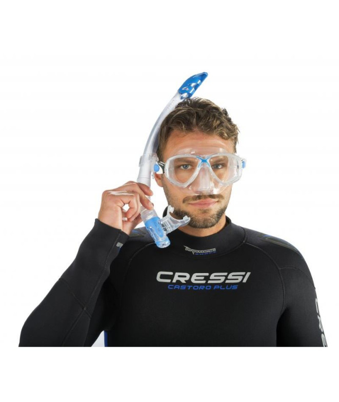 Kit de snorkel Cressi Sub Marea VIP Bleu (Marea...