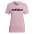 T-shirt adidas Loungewear Essentials Slim Logo W Pink
