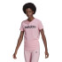 T-shirt adidas Loungewear Essentials Slim Logo W Pink