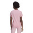 T-shirt adidas Loungewear Essentials Slim Logo W Pink