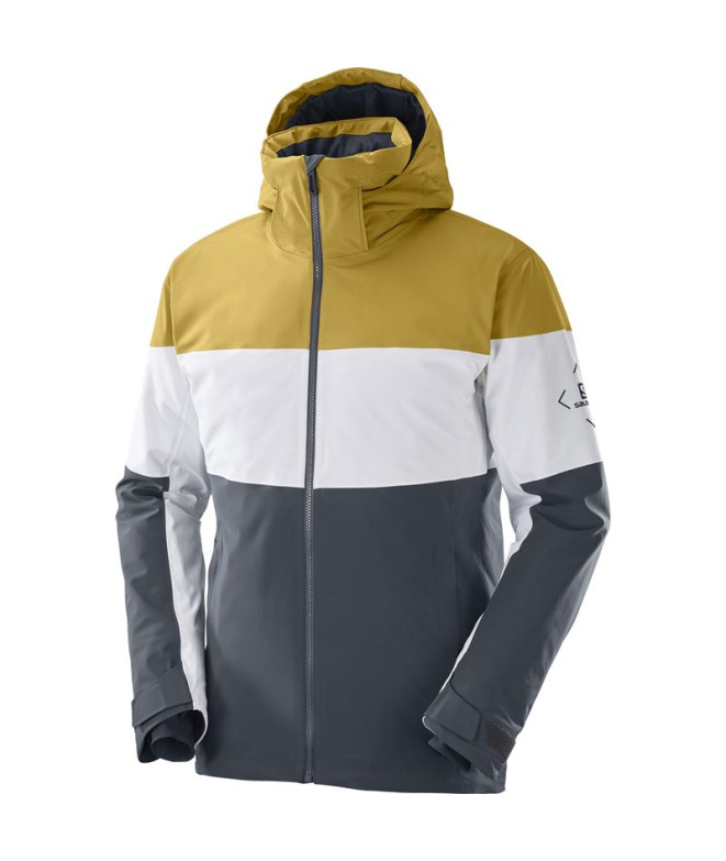 Veste de ski Salomon Slalom M Gris foncé