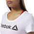 T-shirt Fitness Reebok Encolure dégagée