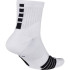 Chaussettes Nike Elite Mid White