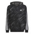 Sweatshirt adidas 3 Stripes Boys Black