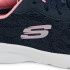 Chaussures Skechers Dynamight 2.0-Homesp Femme Navy Mesh/ Pink Trim