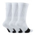 Pack chaussettes Nike by 3 Everyday Crew Blanc