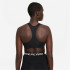 Brassiere de sport Nike Dri-FIT Swoosh Gris