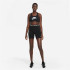 Brassiere de sport Nike Dri-FIT Swoosh Gris