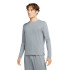 T-shirt running Nike manches longues Dri-FIT Miler M Noir