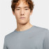 T-shirt running Nike manches longues Dri-FIT Miler M Noir