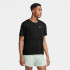 T-shirt running Nike manches courtes Dri-FIT Miler M Noir