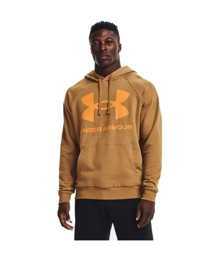 Sweatshirt Under Armour Rival Fleece Big Logo M Brown