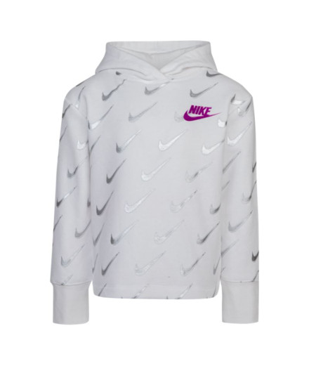 Sweatshirt Nike Kids Printed D Girl White Girls