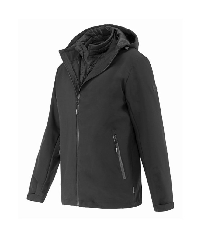 Anorak Joluvi Elbrus 3 in 1 M Noir