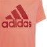 T-shirt Fitness adidas Designe To Move Girls Acid Red