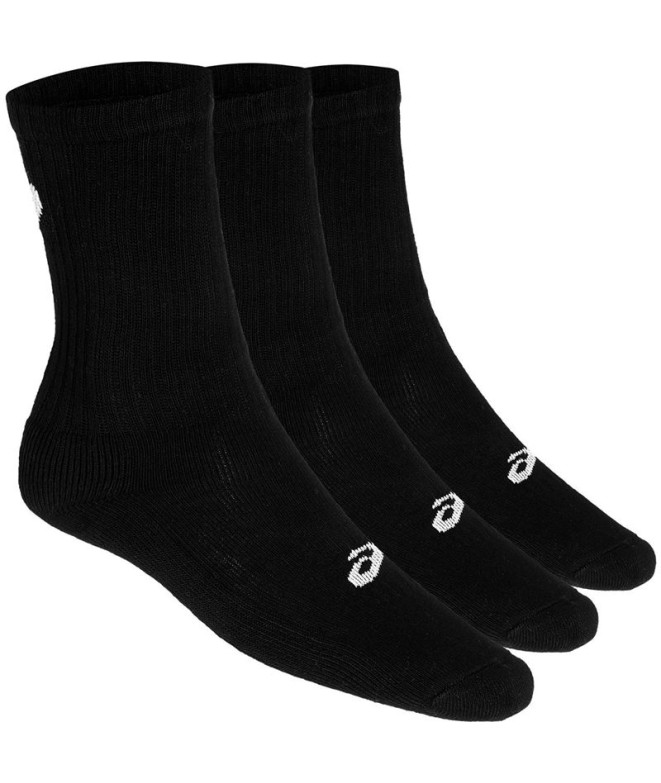 Chaussettes ASICS Crew 3PPK Noir
