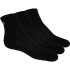 Chaussettes short ASICS Quarter 3PPK Noir