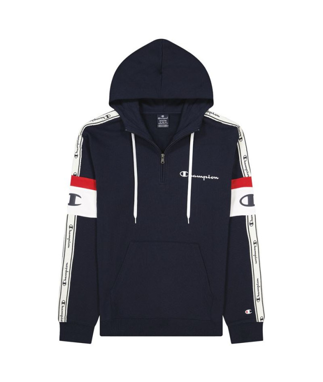 Sweatshirt Champion Arm Stripe M Bleu foncé