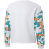 Puma Alpha Crew Girls Hoodless Sweatshirt White