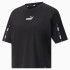 Puma Power Tape Crop W T-Shirt noir