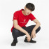 T-shirt Ferrari Race Graphic M Rouge