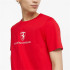 T-shirt Ferrari Race Graphic M Rouge