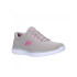 Chaussures Skechers Summits-Quick Lapse Femme Maille grise/ Bordure rose vif