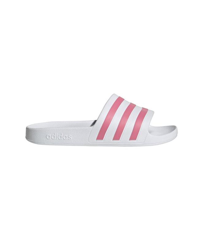 Tongs adidas Adilette Bleu Blanc Femme