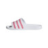 Tongs adidas Adilette Bleu Blanc Femme