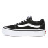 Chaussures Vans Ward Plateforme Filles Noir