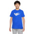 T-shirt Nike Sportswear Kids Bleu