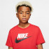 T-shirt Nike Sportswear Garçons Rouge