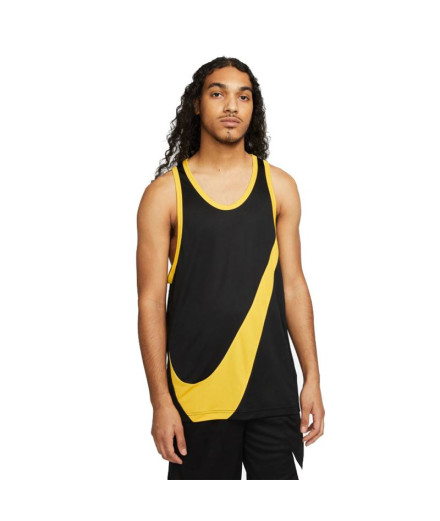 T-shirt basket-ball Nike de Dri-FIT M Noir