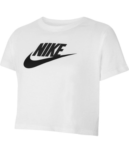 T-shirt Nike Sportswear Blanc Filles