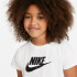 T-shirt Nike Sportswear Blanc Filles