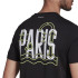 T-Shirt tennis adidas Aeroready Paris Graphic Noir M