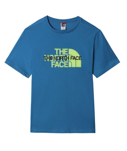 T-shirt The North Face Graphic M Bleu