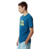 T-shirt The North Face Graphic M Bleu