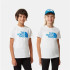 T-shirt The North Face Easy Jr Blanc