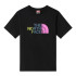 T-shirt The North Face Easy Girl Noir Multicolore