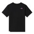 T-shirt The North Face Easy Girl Noir Multicolore