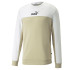 Sweatshirt Puma ESS+ Block Crew M Blanc