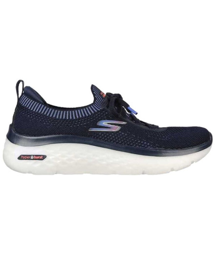 Chaussures de running Skechers Engineered Flat Knit W Black