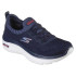 Chaussures de running Skechers Engineered Flat Knit W Black