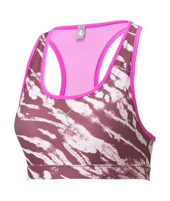 Brassiere de sport Puma Mid Impact W Pink