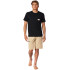 T-shirt Rip Curl Badge M Noir