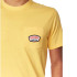 T-shirt Rip Curl Badge M Jaune